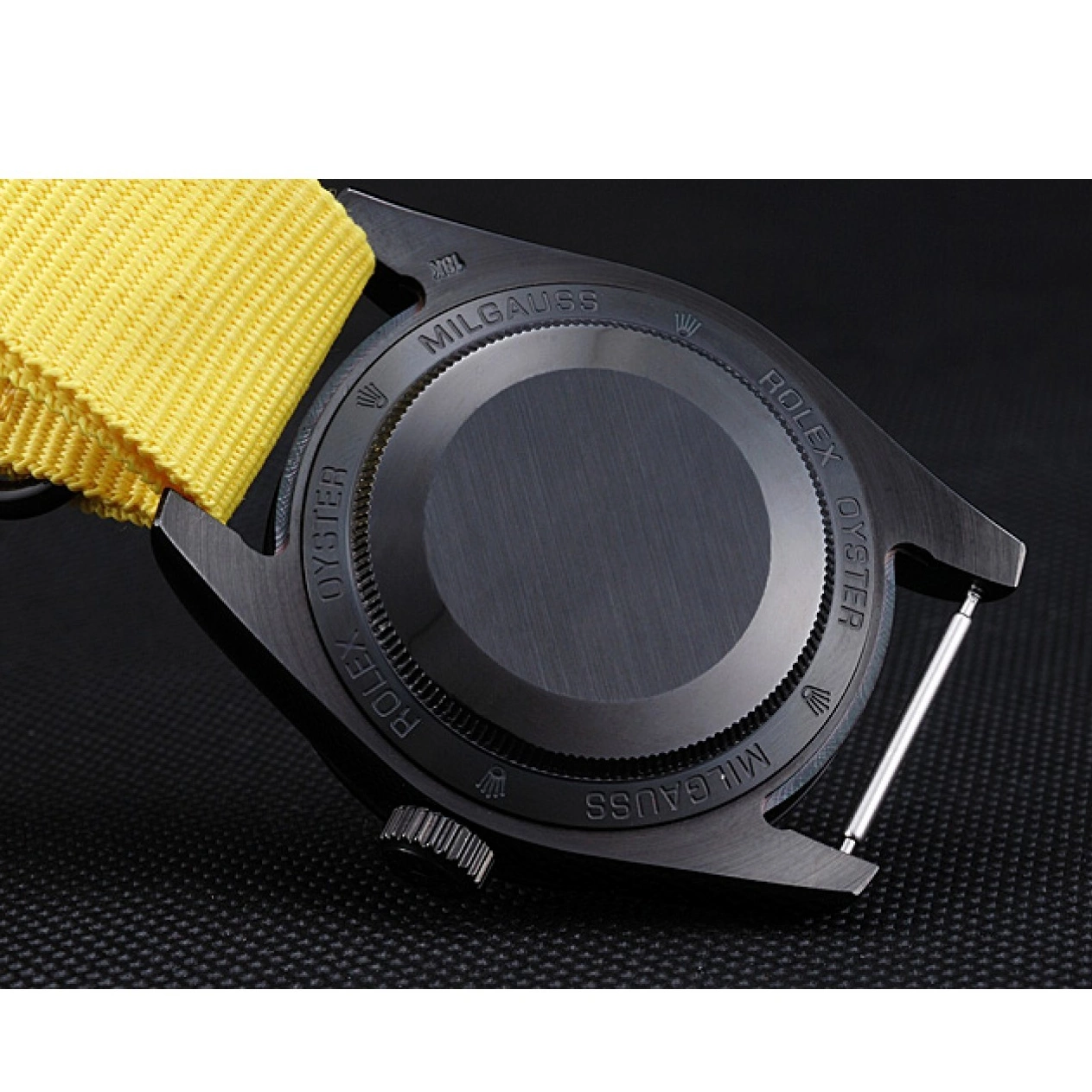 AAA Replica Watches Rolex Yellow Strap 621999 Nylon Milgauss Bamford 0723